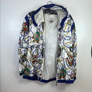 Vintage Lavon Men's Vibrant Windbreaker Jacket